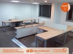 islas de trabajo mobiliario para oficina